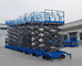 300 kg 12 m Elevador móvil de tijeras para el cielo Plataforma de andamios de elevación hidráulica con CE