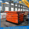 cargo de los 7M 2T Warehouse que carga la naranja de la plataforma de la elevación hidráulica