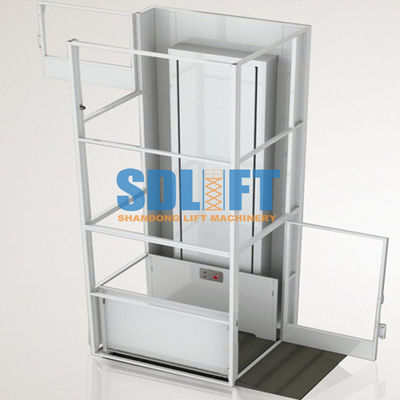 1m - equipo de elevación del 12m para la elevación de silla de ruedas vertical discapacitada de la plataforma